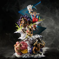 【造形王】ワンピース ワールドコレクタブルフィギュア-新旧四皇-